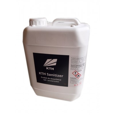 KTH Sanitizer - Środek do dezynfekcji rąk i powierzchni 5l (HDPE)
