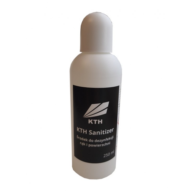 KTH Sanitizer - Środek do dezynfekcji rąk i powierzchni 250ml (HDPE)